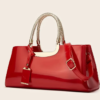 Patent Leather Handbag - Image 3