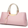 Patent Leather Handbag - Image 2