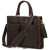 Cowhide Leather Laptop Bag - Image 2