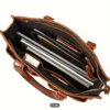 Cowhide Leather Laptop Bag - Image 4