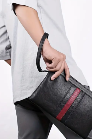 Men's Genuine Leather Clutch Bag