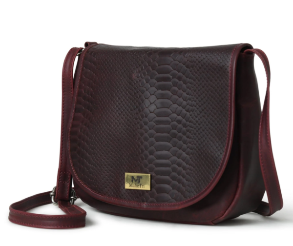 The Croco Satchel Bag